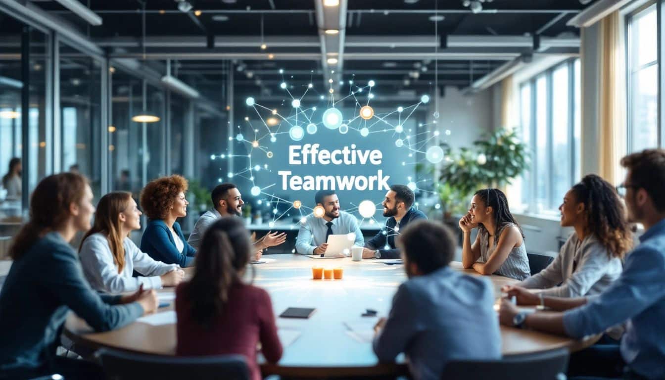 People working together