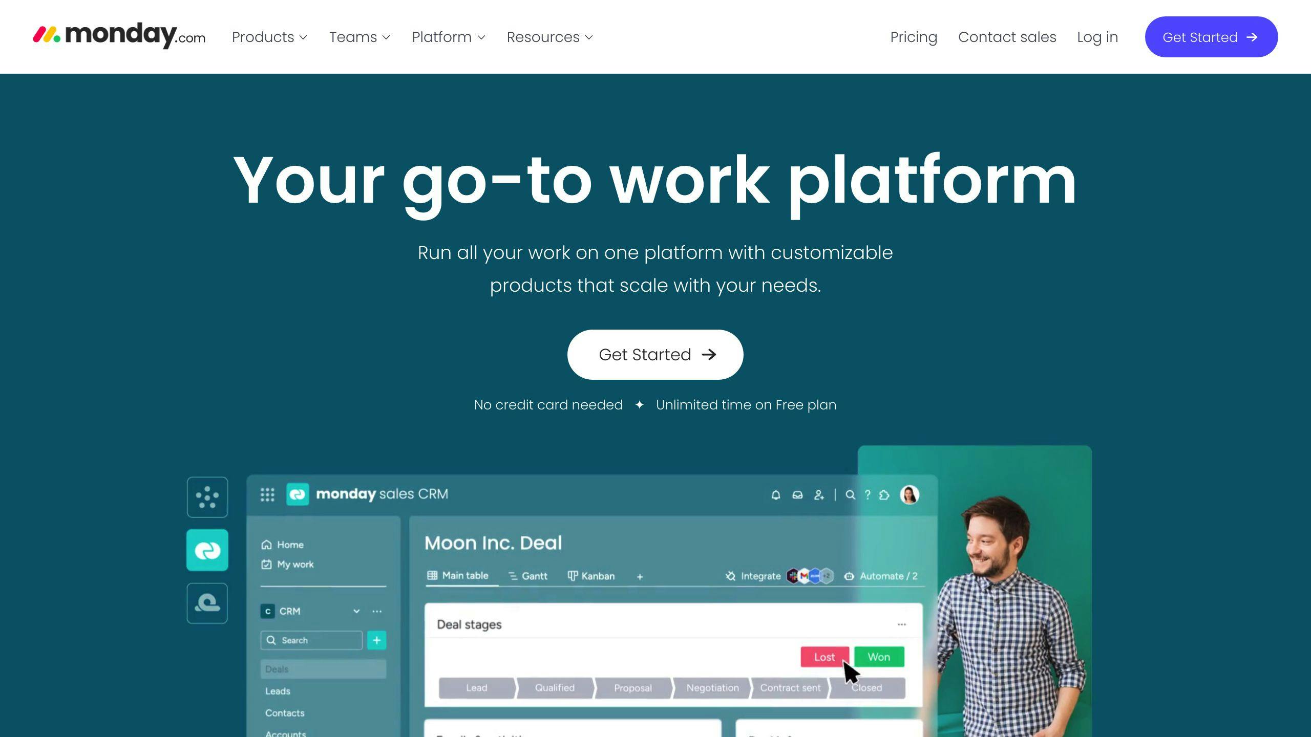 Monday.com - team project management platform with ai collaboration features
