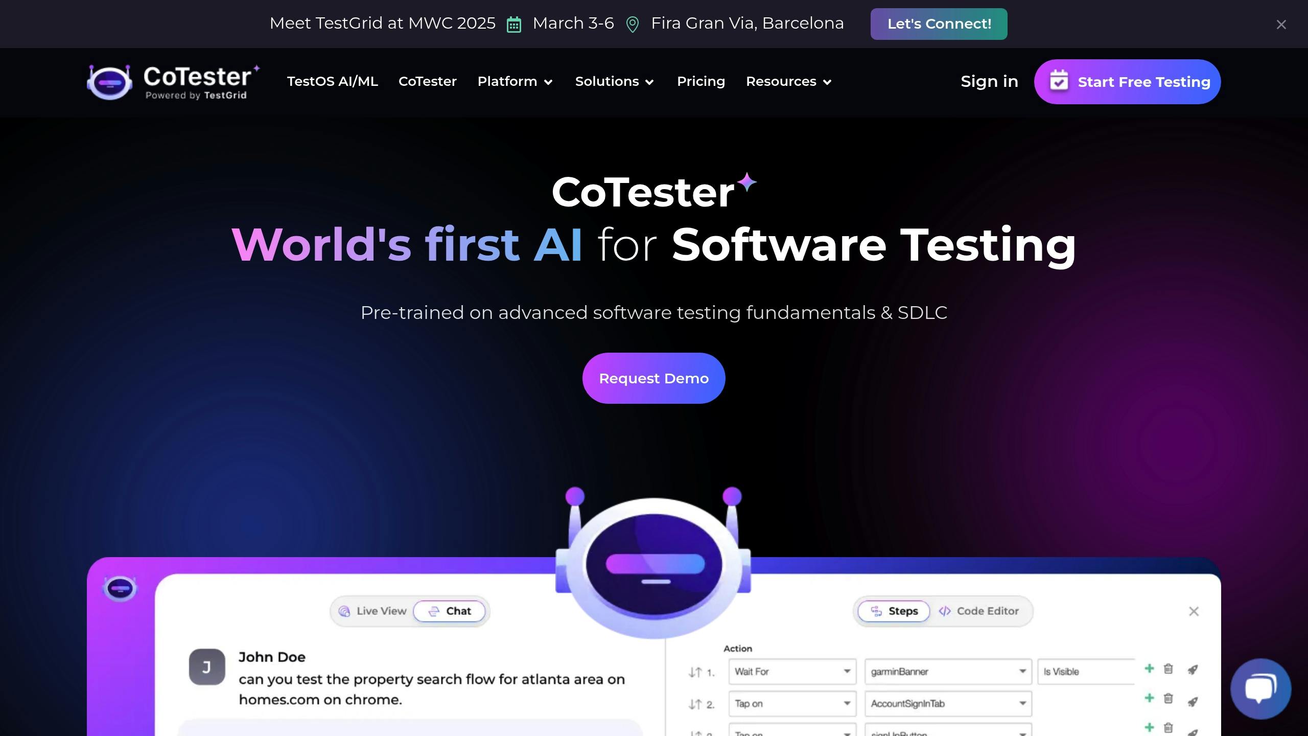 TestGrid coTester