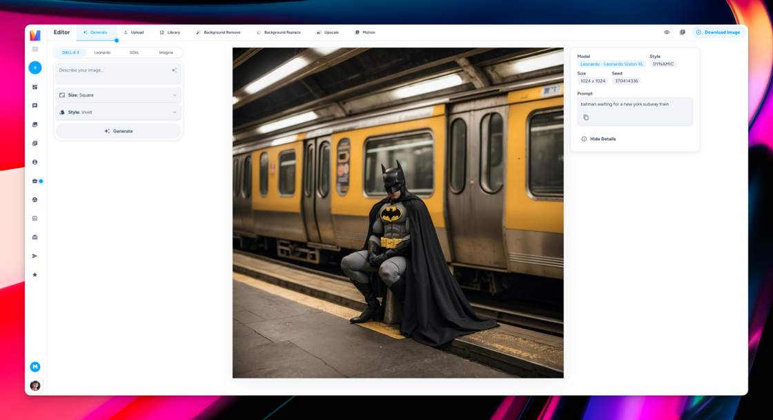 Magai updated Editor with sidebar