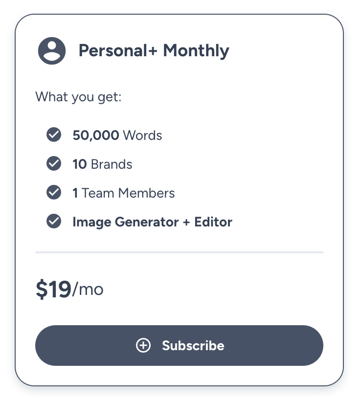 Magai update: New Personal+ Plan